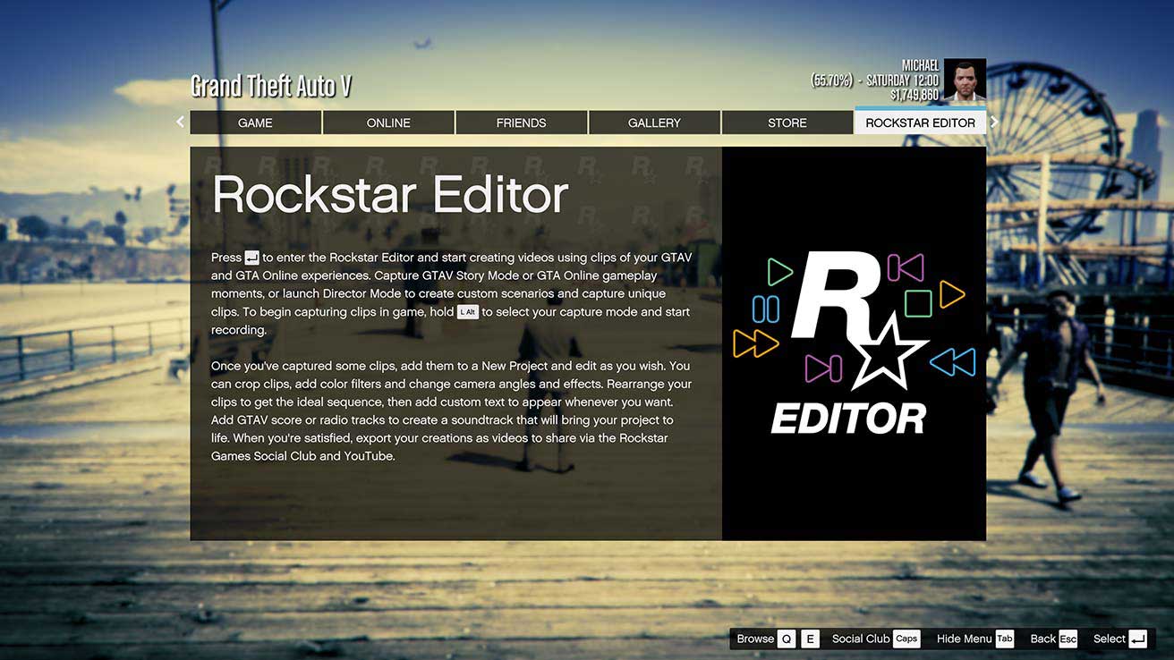 Создание видеороликов в GTA 5 и редактор Rockstar Editor - Grand Theft Auto  5 - Форумы Riot Pixels