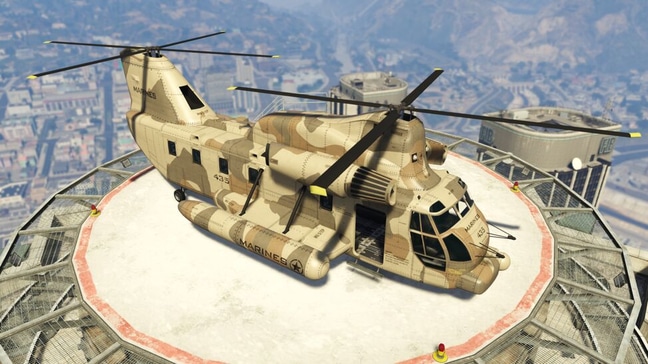 军用货物运输直升机杰特森