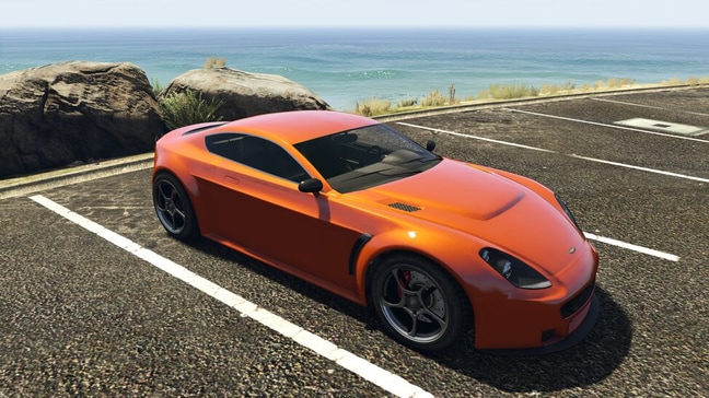 GTA News 🔴 RockstarINTEL.com on X: The GTA Online test track vehicles you  can drive this week are the Vapid Chino, the Grotti Turismo Classic and the  Bravado Gauntlet Hellfire. Full Event