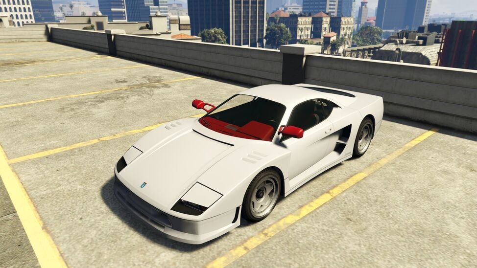 GTA News 🔴 RockstarINTEL.com on X: The GTA Online test track vehicles you  can drive this week are the Vapid Chino, the Grotti Turismo Classic and the  Bravado Gauntlet Hellfire. Full Event