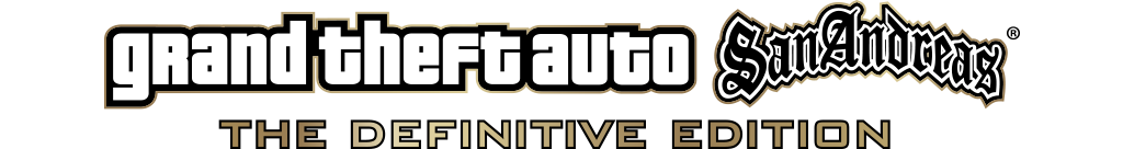 Logotipo de Grand Theft Auto San Andreas - The Definitive Edition