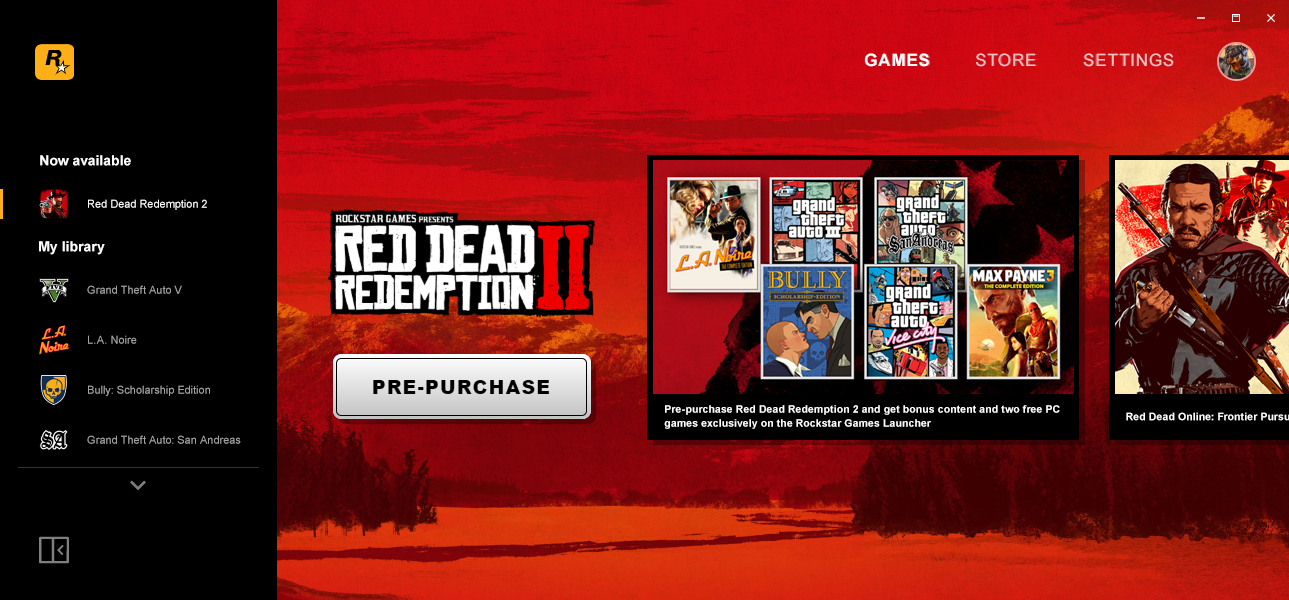 red dead redemption 2 launcher download